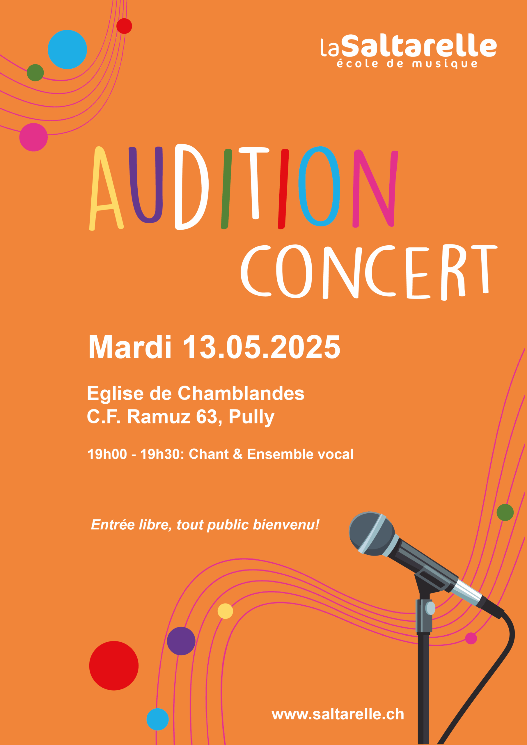 Concert audition chant Concert audition chant