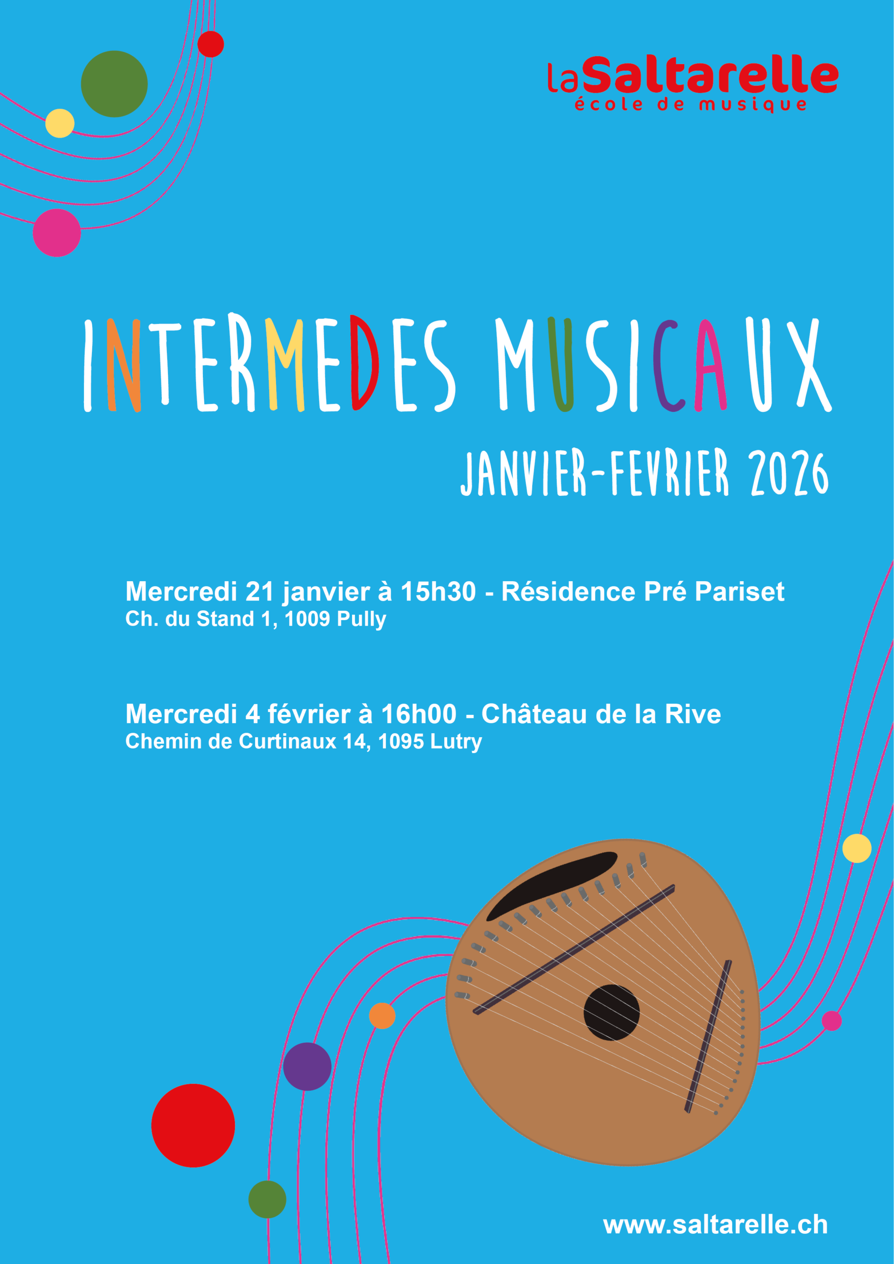 Auditions des classes de musique 2025