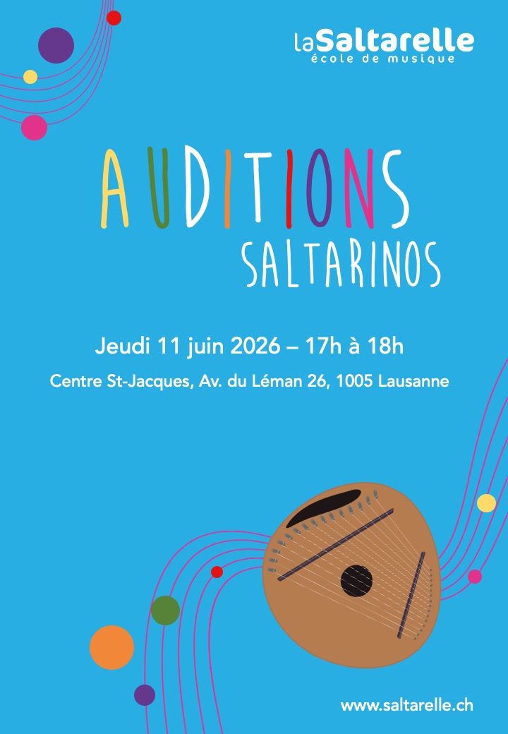 Flyer Audition Saltarinos juin 2026