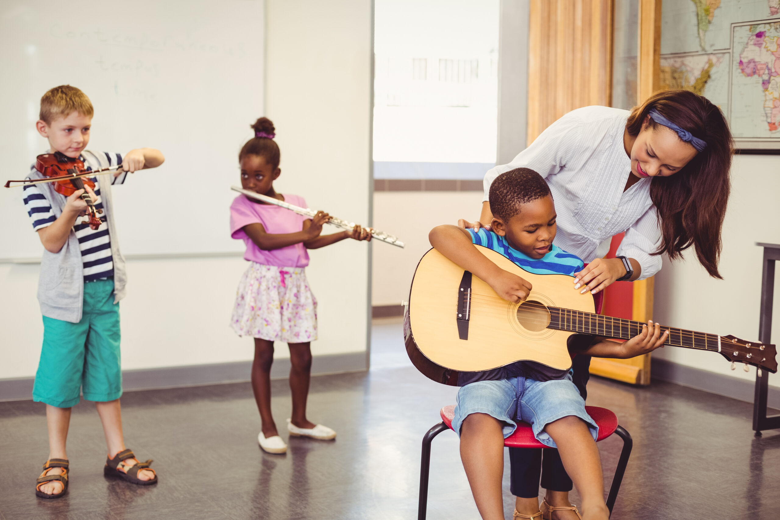 Classes de musique, multi-instrument